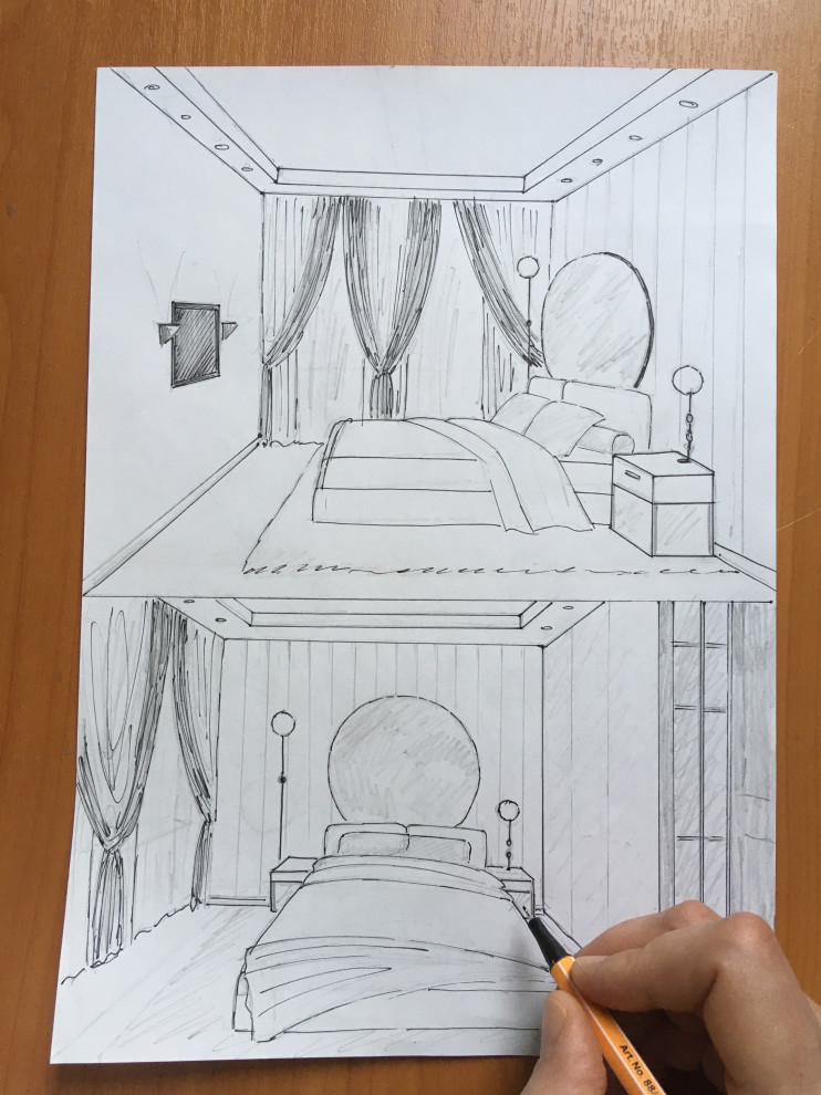 квартира в авторском стиле с Деревом и Венерой