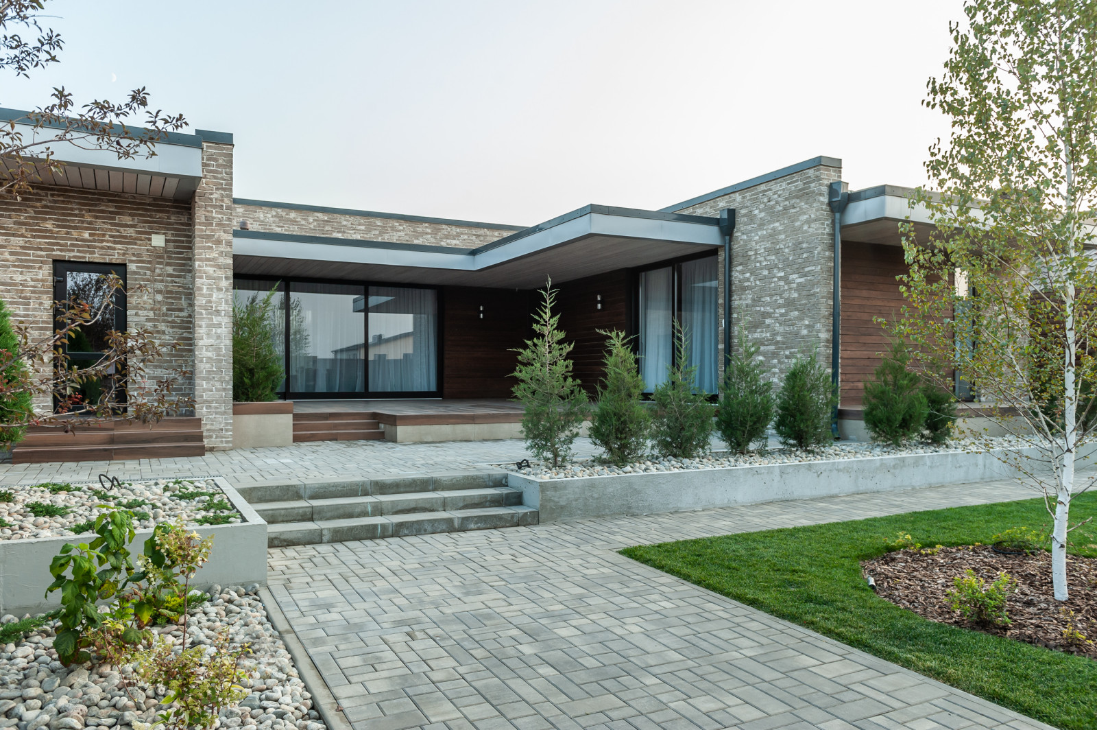 Съёмка жилого дома по проекту Сергея Кожухарова