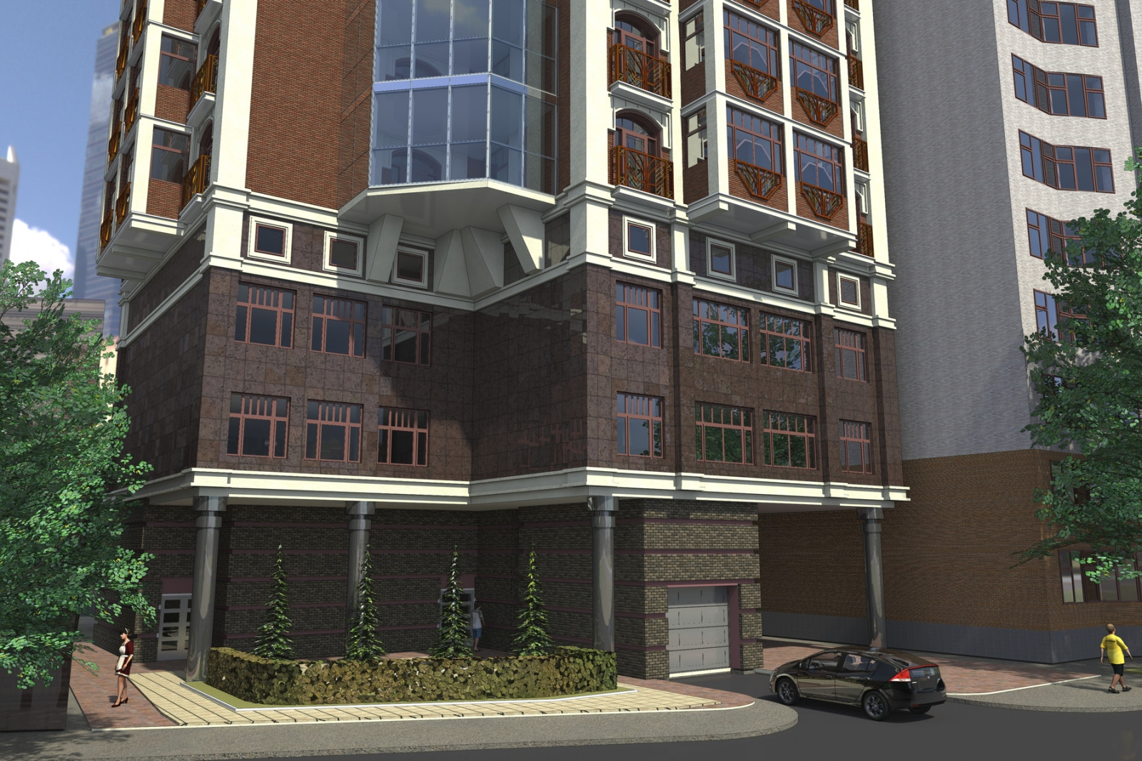 Обложка проекта: Многоквартирный дом "пер. Малый"