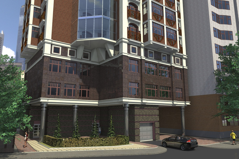 Обложка проекта: Многоквартирный дом "пер. Малый"