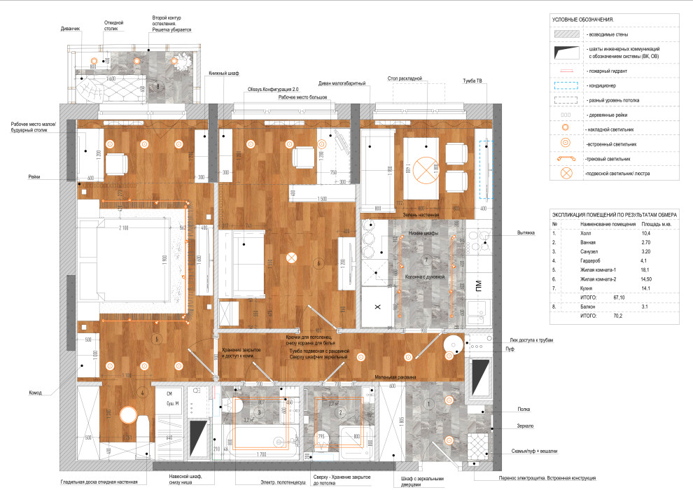 Планировочное решение