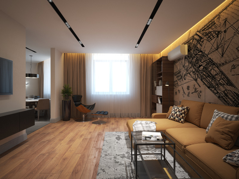 Квартира холостяка