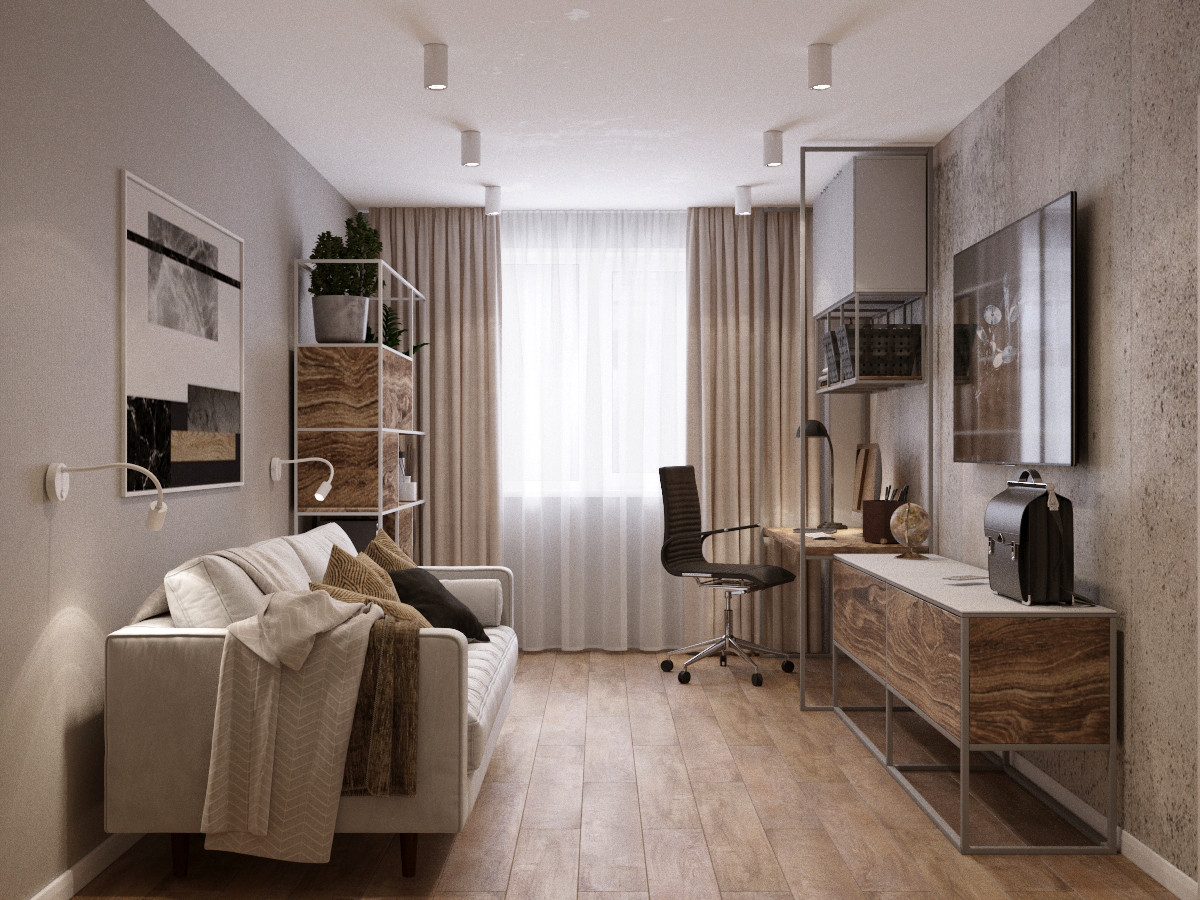 КВАРТИРА ЖК "ПАРК ОСТРОВСКОГО" 89кв.м | 3DOM