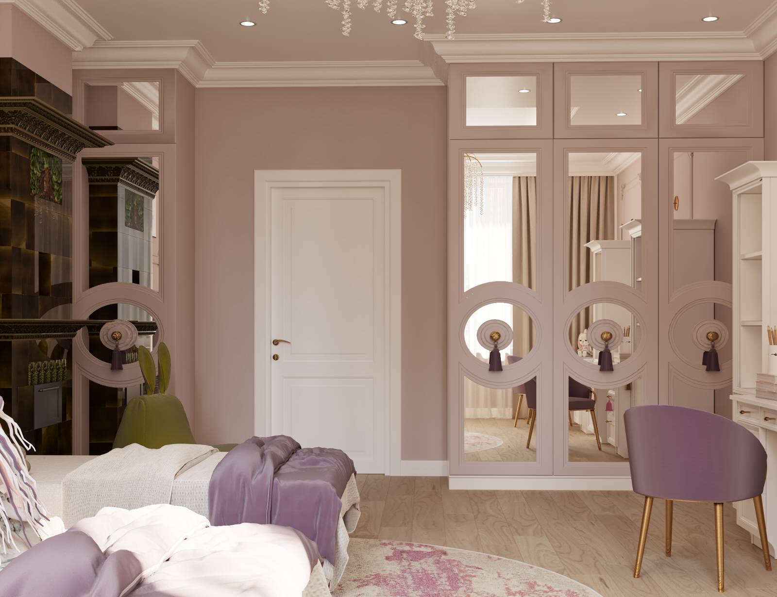 Проект детской для студии OVI DESIGN г.Санкт-Петербург