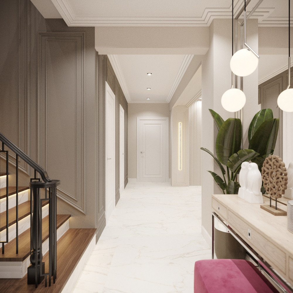 Дизайн-проект двухуровневой квартиры в Севастополе