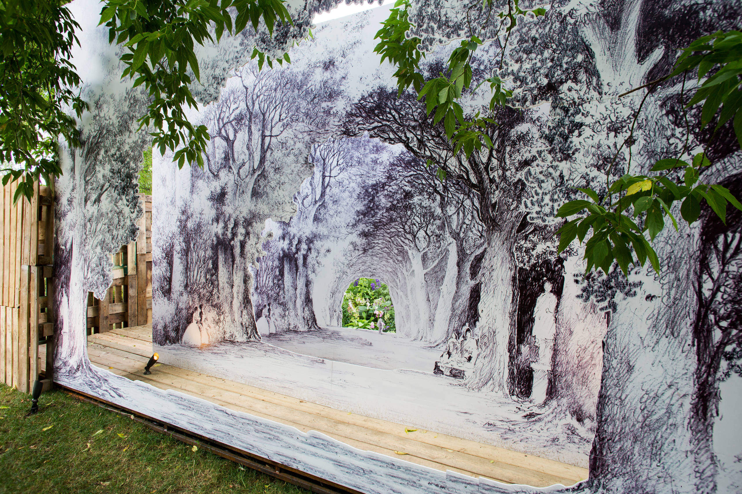 Проект недели: Французский сад на выставке в Москве