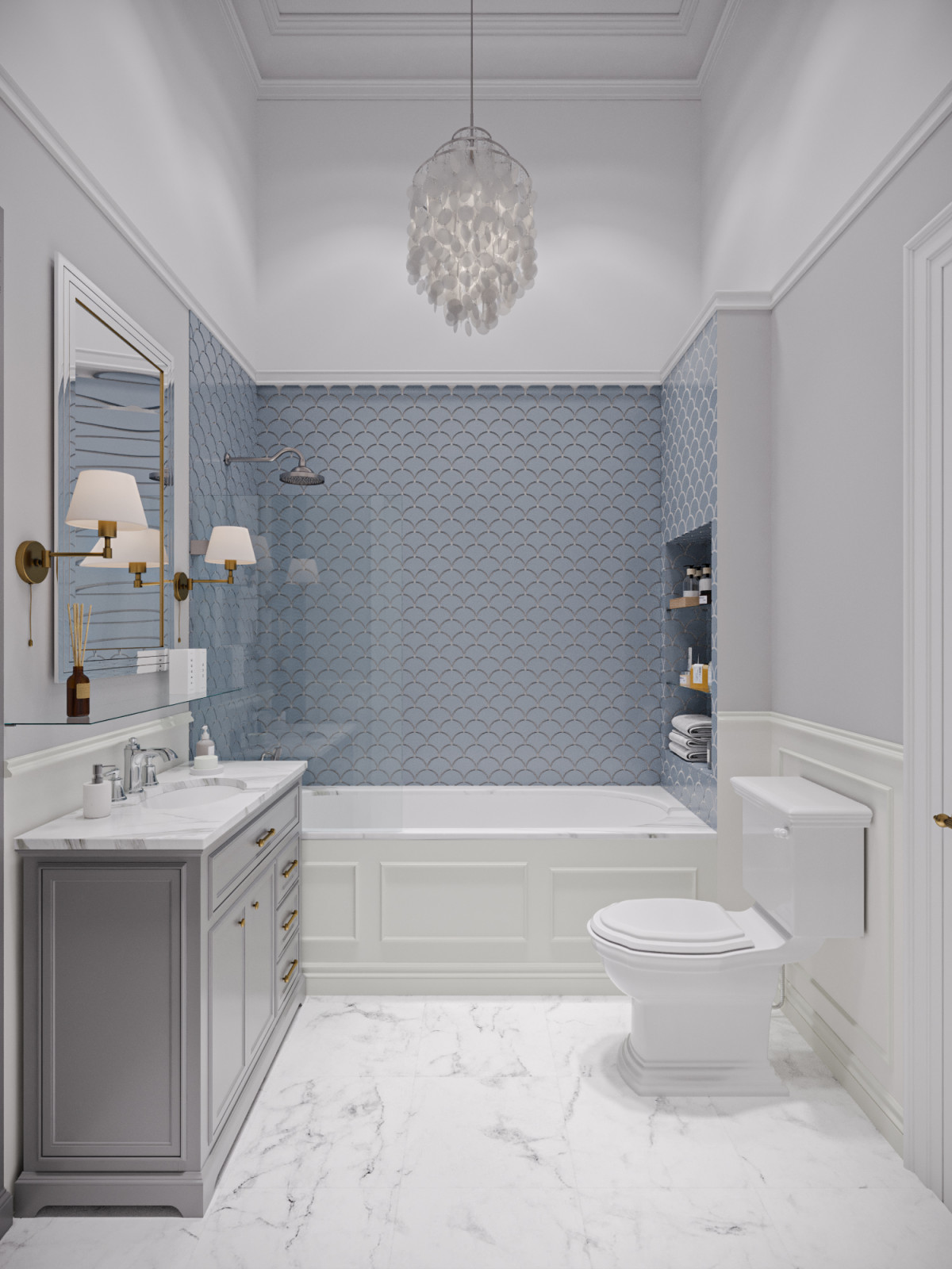 Французский стиль в доходном доме