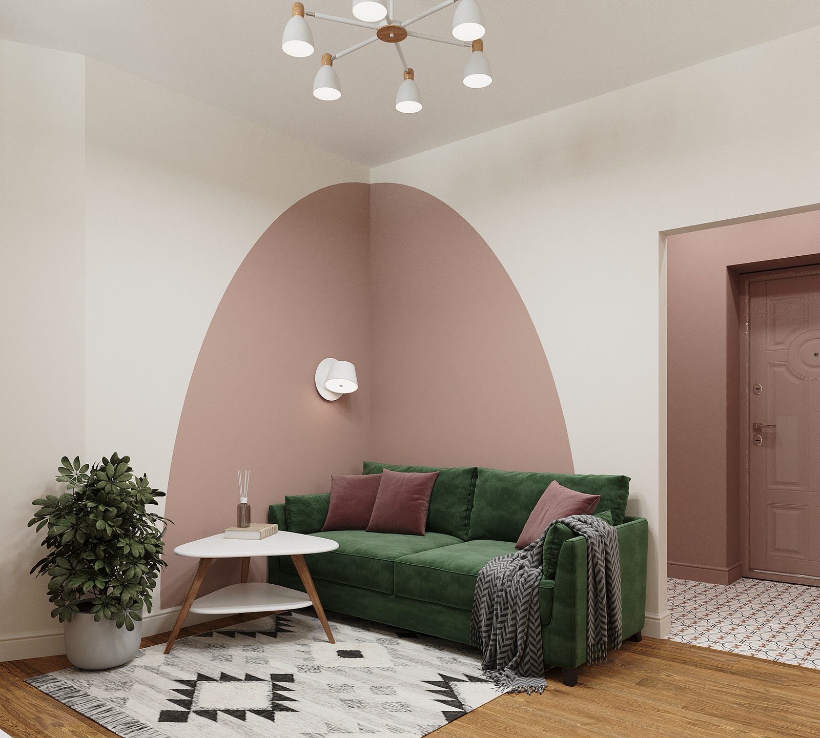 Обложка проекта: Евро 4х комнатная квартира