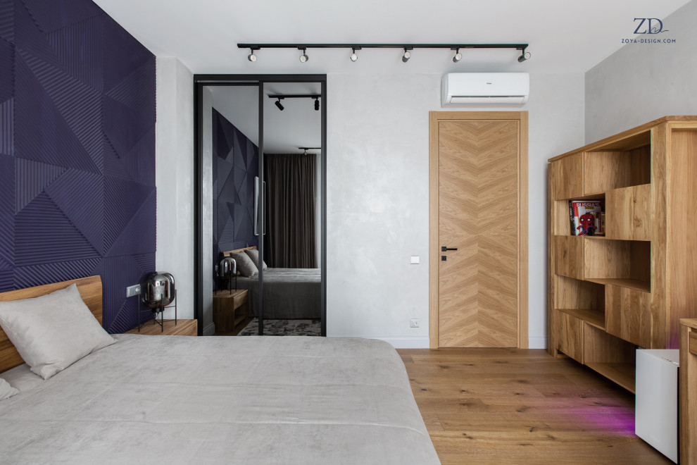 Цвет в интерьере, квартира в Куркино.