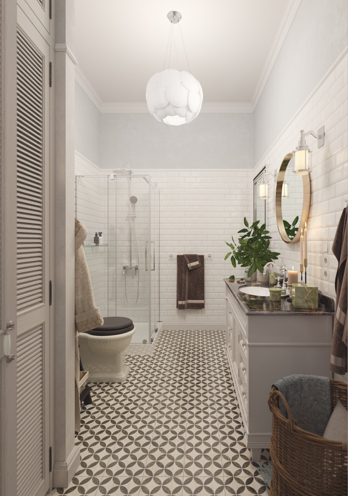 Ванная в скандинавском стиле