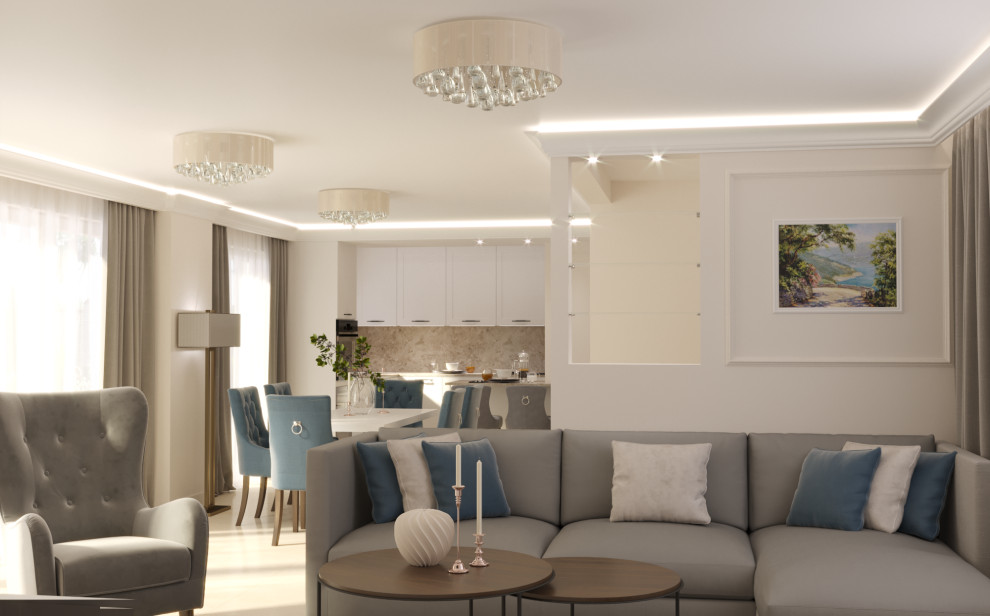 Дизайн интерьера дома в Женеве