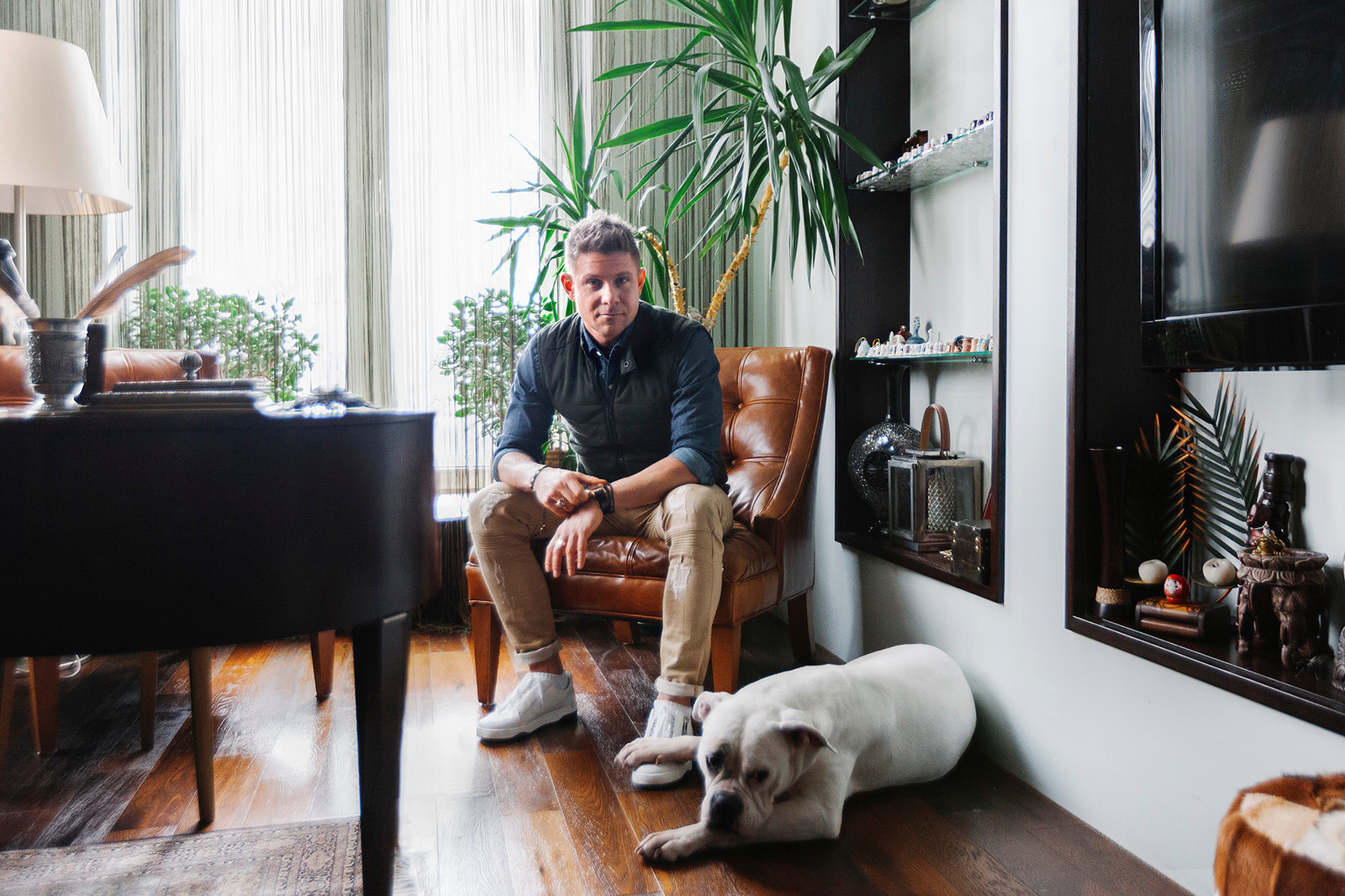 В гостях: Двухэтажная квартира Мити Фомина на набережной