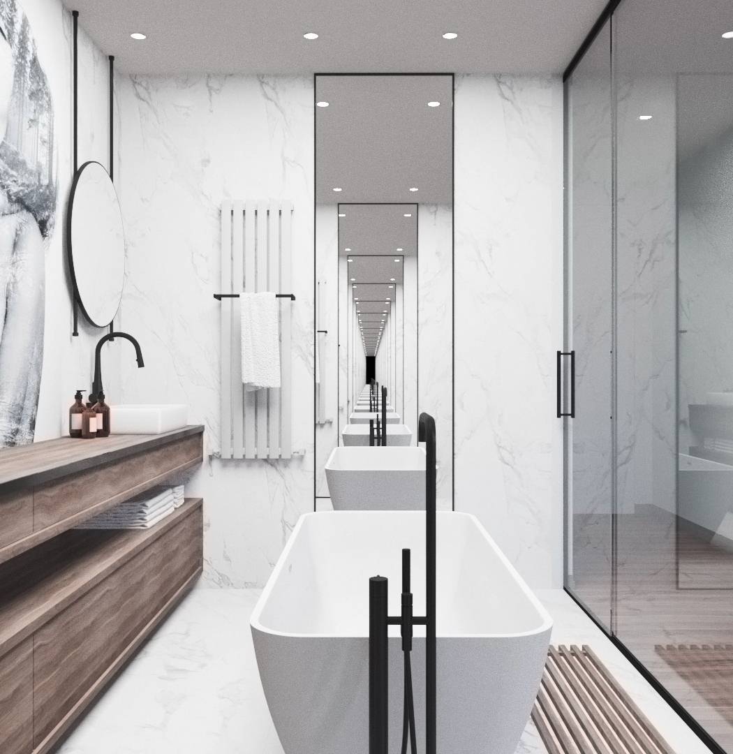 Спальня "Grey emerald"