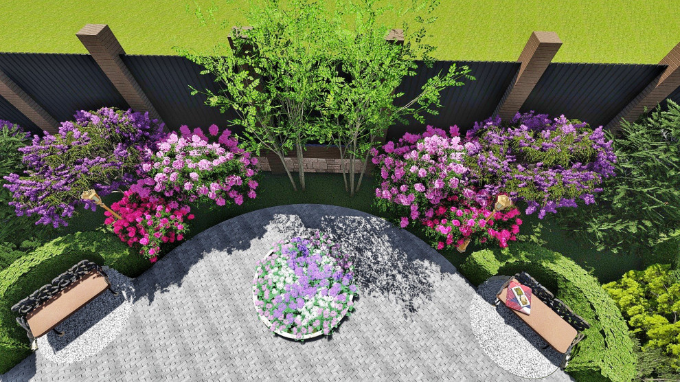 Ландшафтный дизайн участка в ДНТ Кедр (г Улан-Удэ, Бурятия)