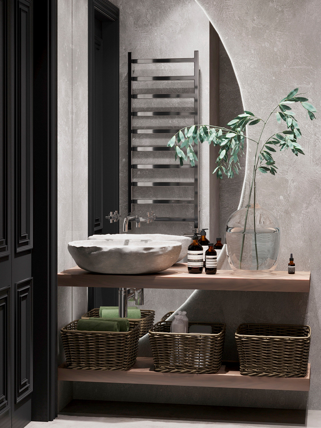 Дизайн-проект частных апартаментов в г.Москве