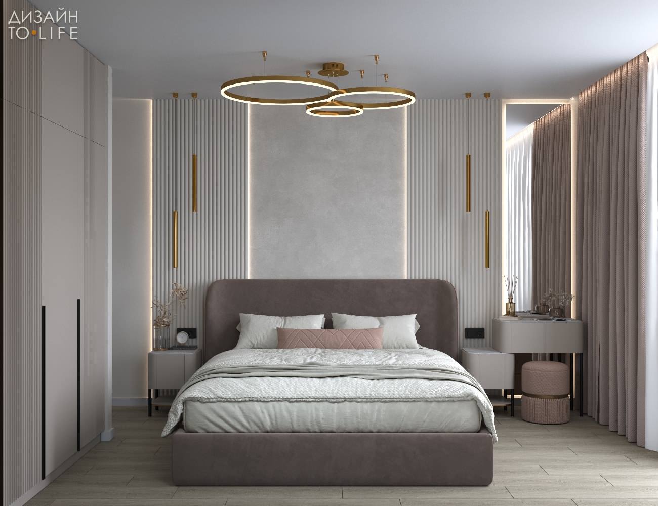 Обложка проекта: Двухкомнатная квартира в ЖК «Цивилизация» (дизайн)