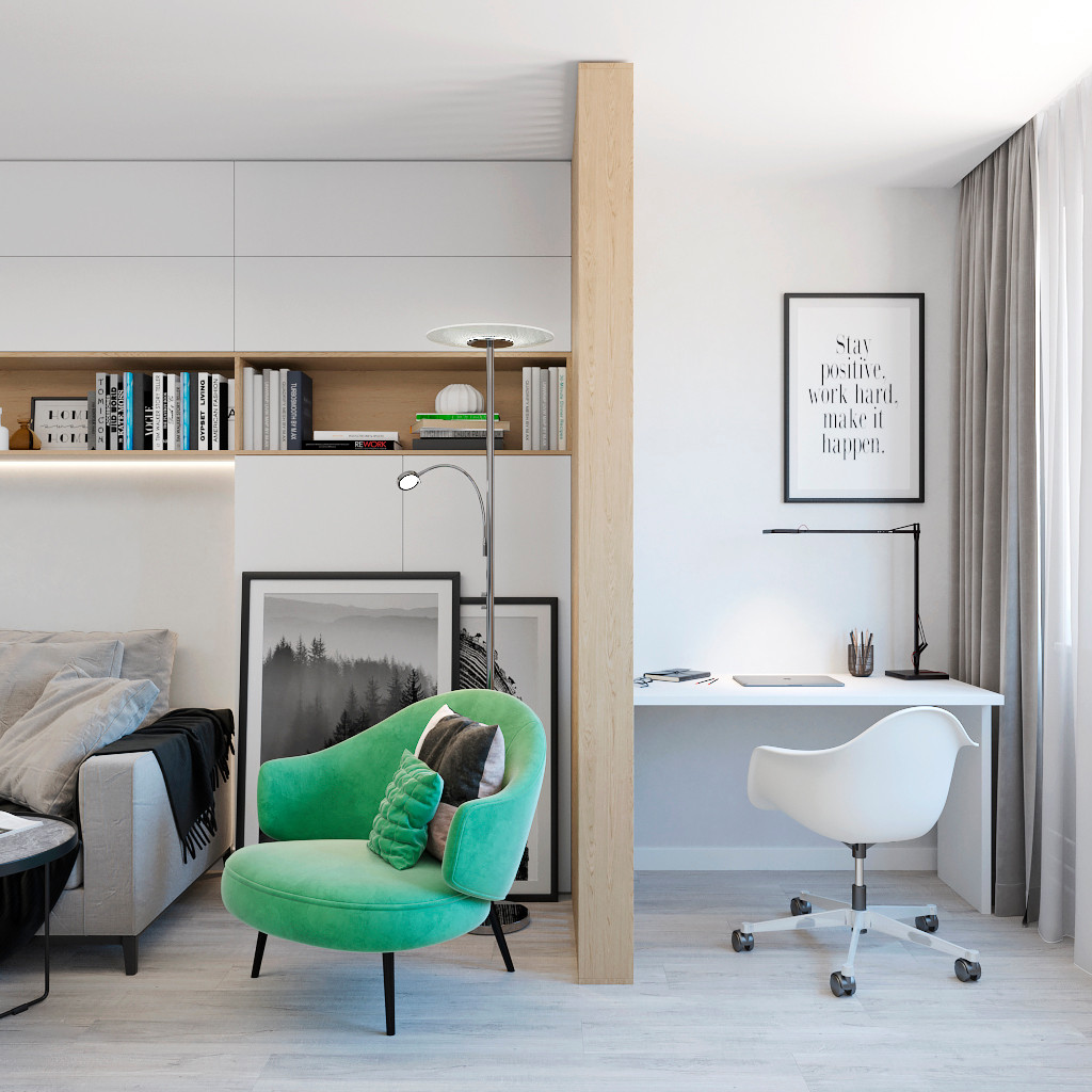 Проект кухни - гостиной