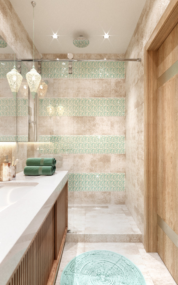 Квартира с средиземноморскими мотивами