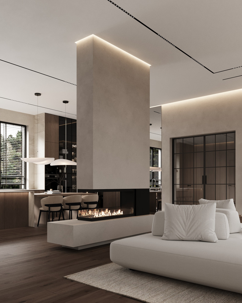 Проект интерьера для загородного дома в Липецке