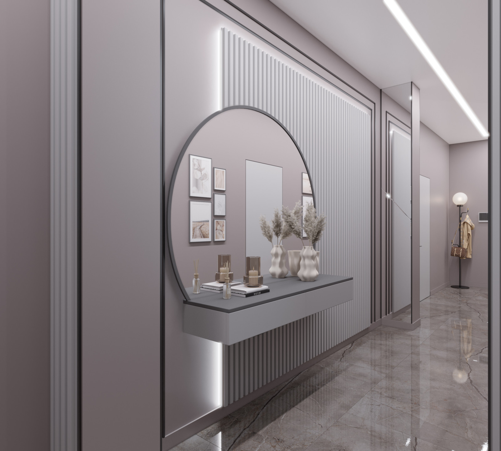 Обложка проекта: Дизайн коридора