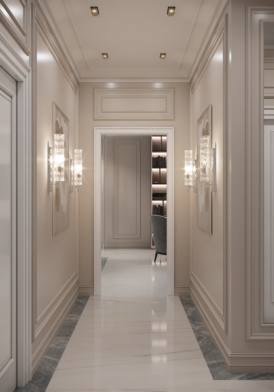 Дизайн интерьера квартиры в ЖК Триколор