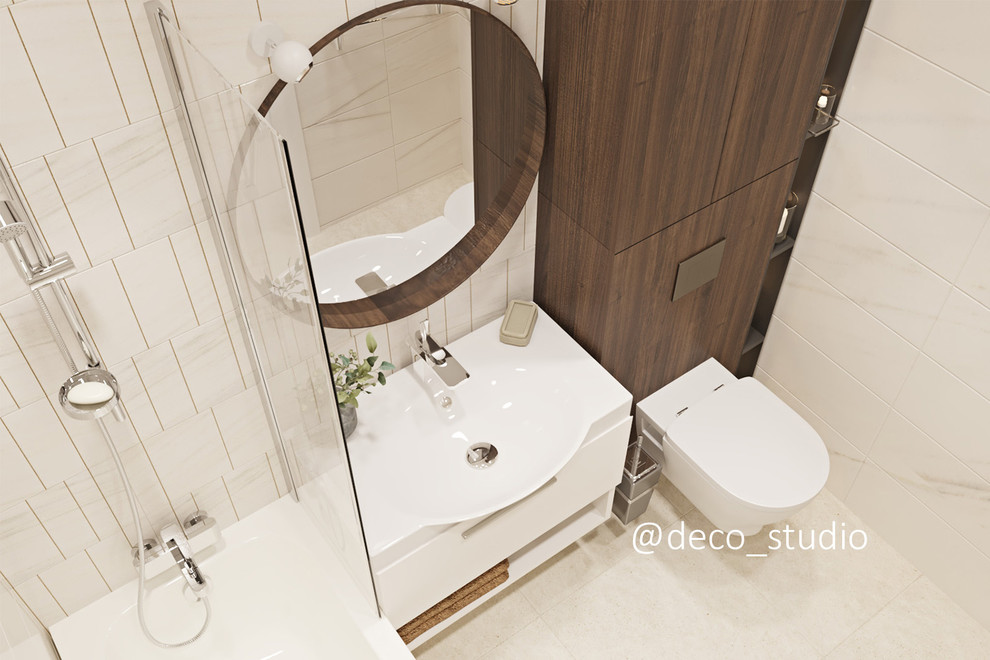 Дизайн двухуровневой квартиры Гринвиль