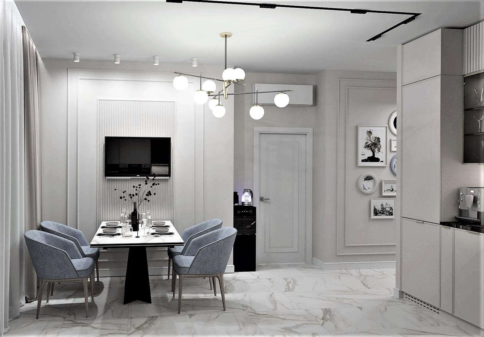 ЖК"Невский" трехкомнатная квартира 100кв.м