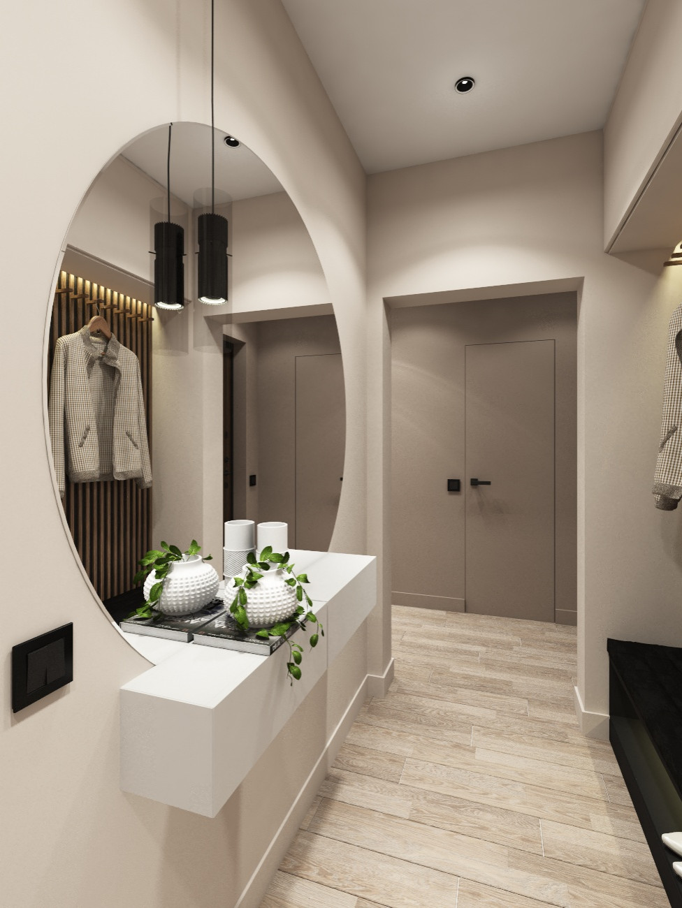 Квартира в Питере с черными акцентами