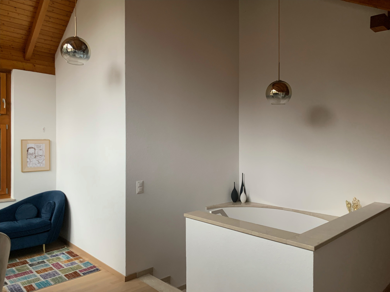 Фото с объекта в Швейцарии, г. Dornach. Интерьер жилого дома.