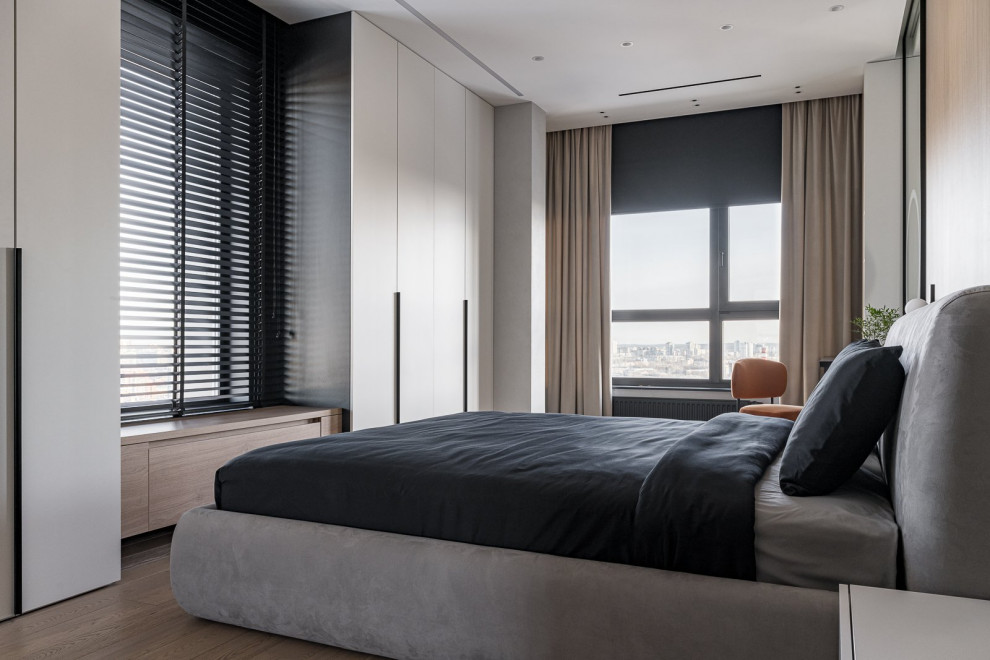 Спальня в современном стиле | ЖК Clever Park