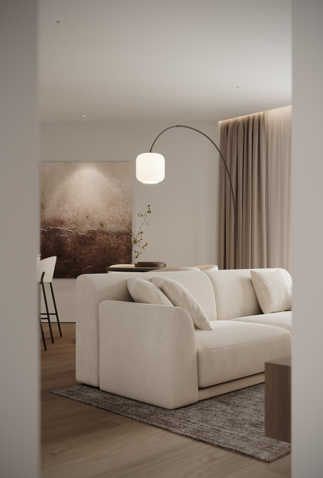 ЖК «Листва» — Современный дизайн в стиле минимализм