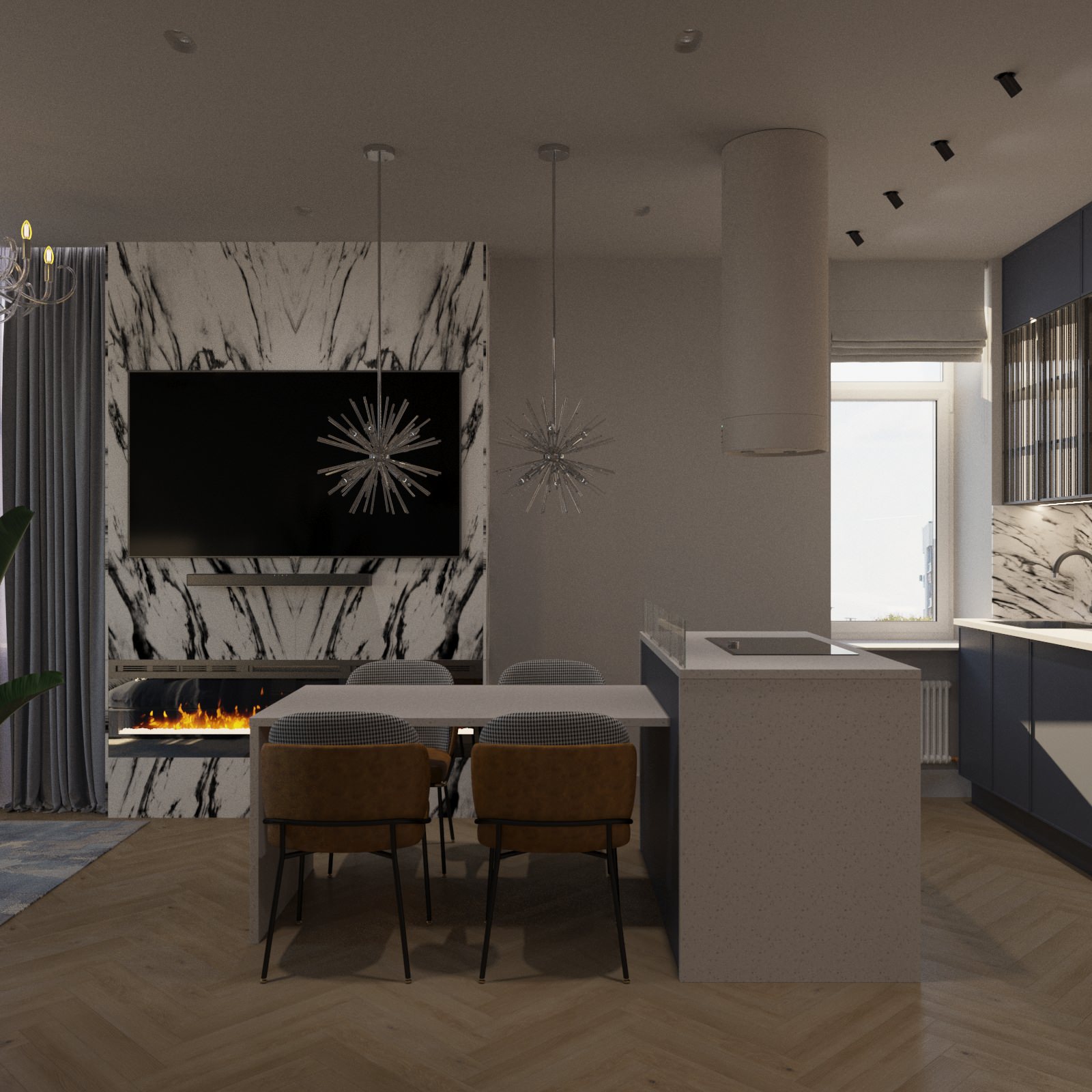 Квартира 3к п. Дударево