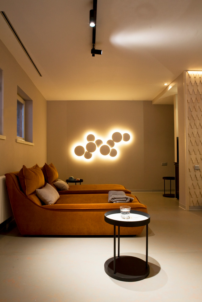 Домашний фитнес с лаунж-зоной