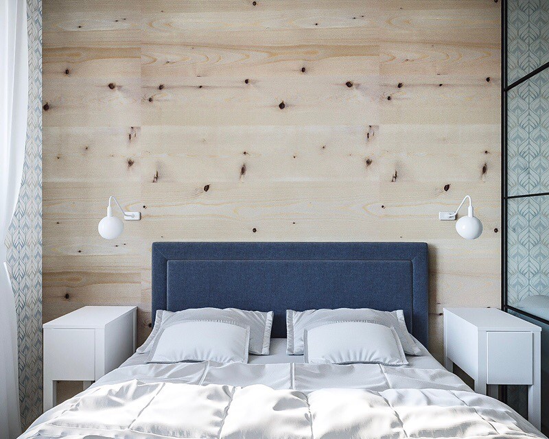 Дизайн-проект однокомнатной квартиры в скандинавском стиле