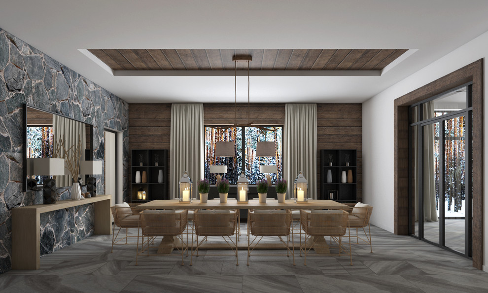 Шале в современном стиле.