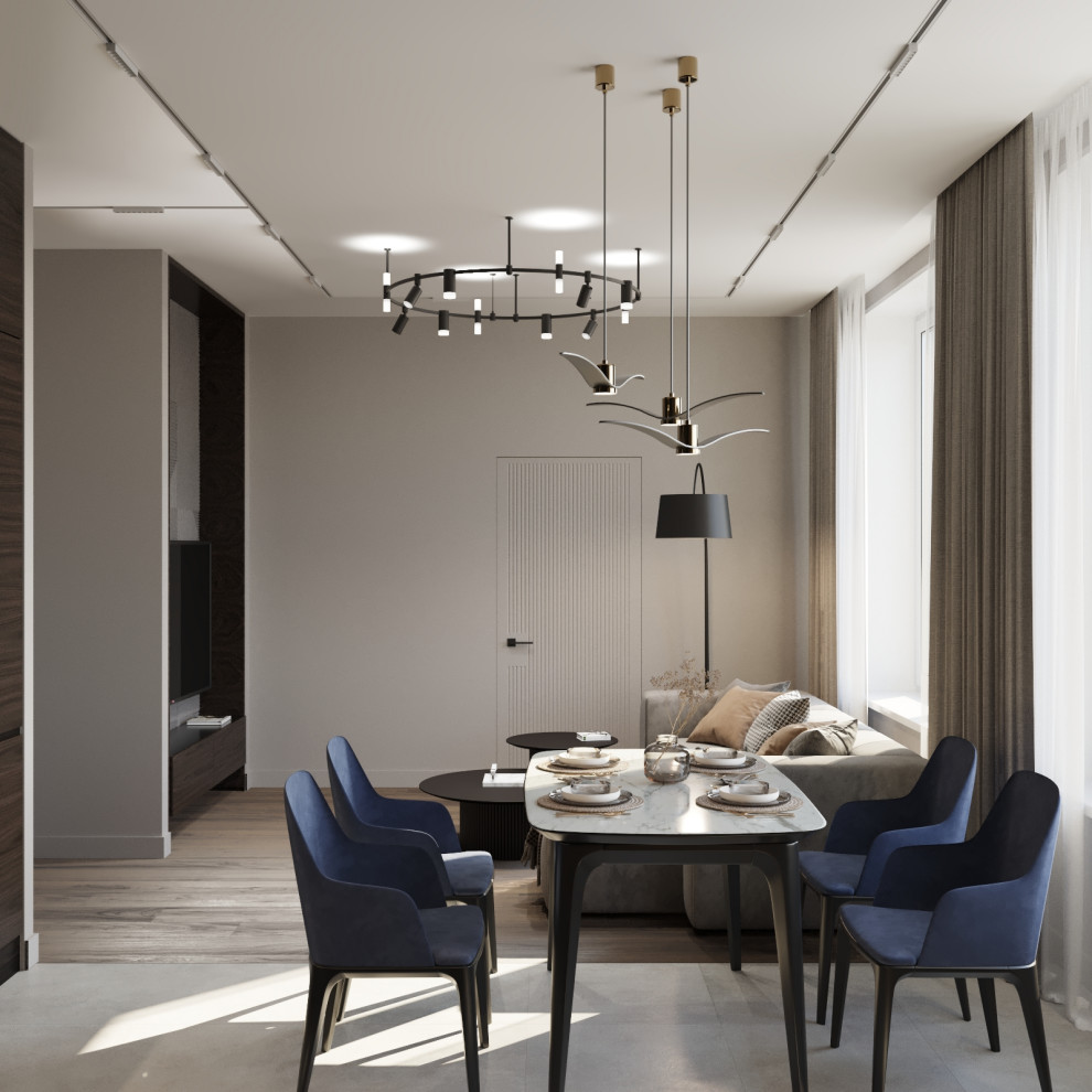 Двухкомнатная квартира для молодой семейной пары