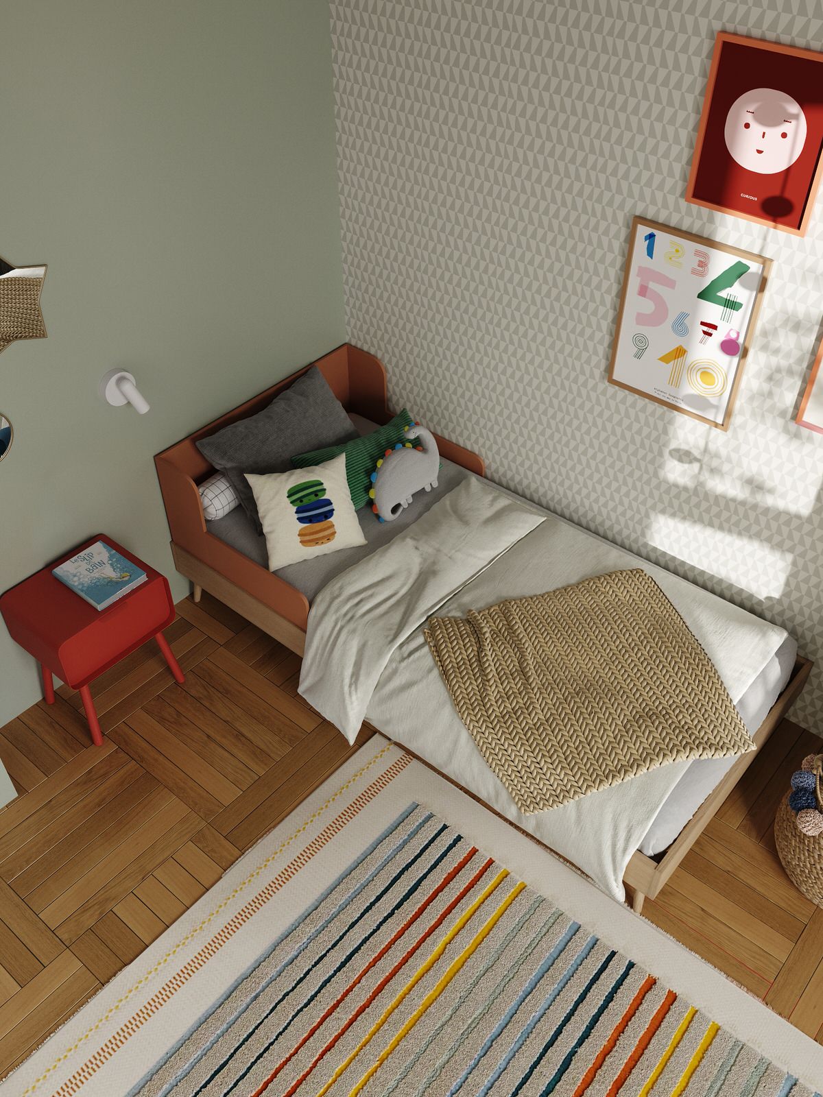 Интерьер квартиры 80 м2 в ЖК Вестердам на западе Москвы