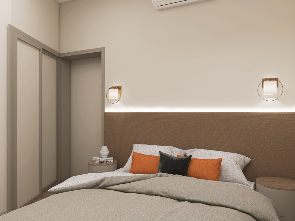 Трехкомнатная квартира в современном стиле ЖК Хвоя