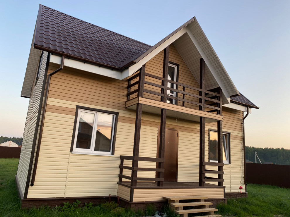 Обложка проекта: Каркасный дом по проекту "Стандарт-2"