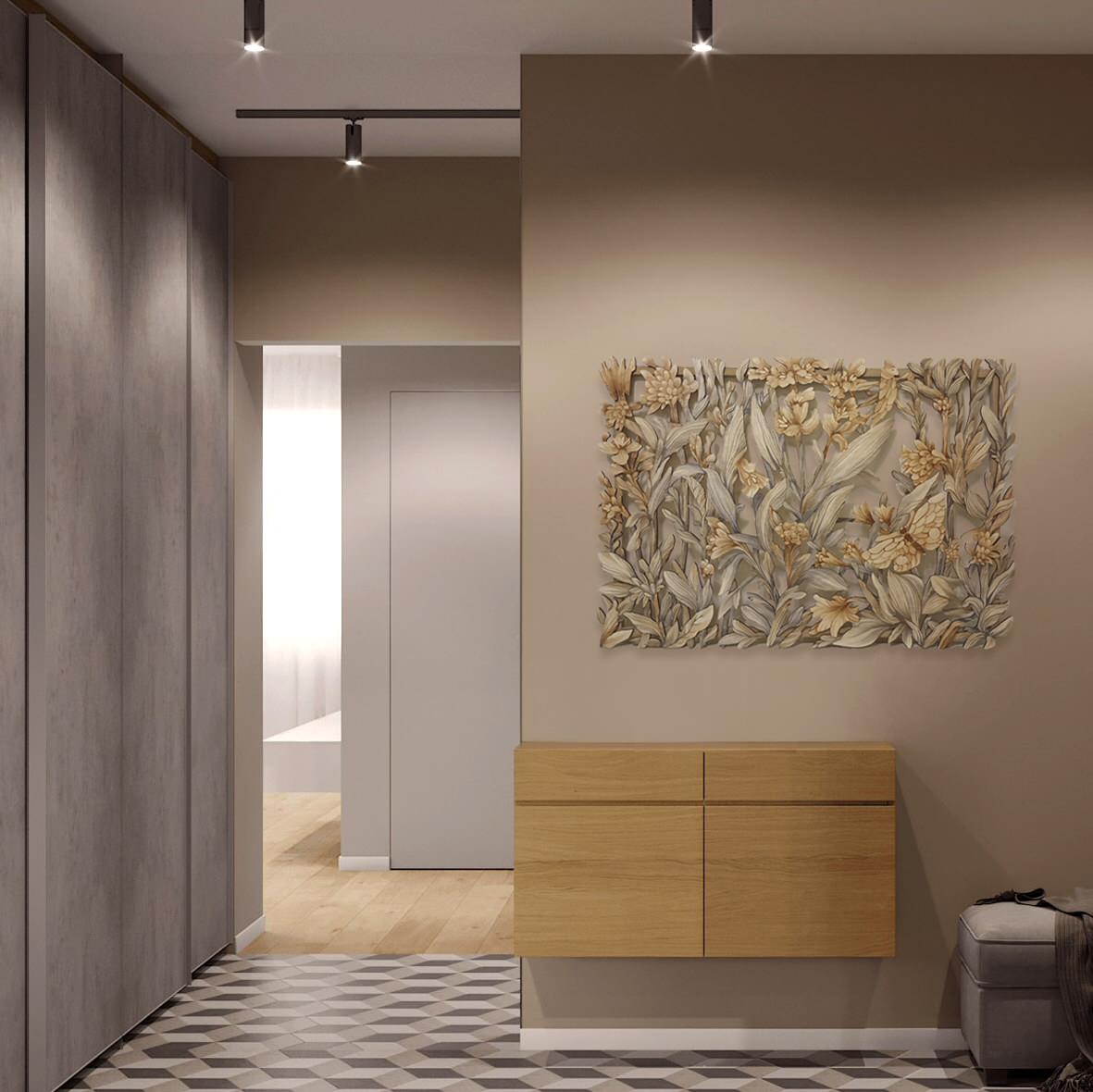 Комплект декора в гостиную «Флора»