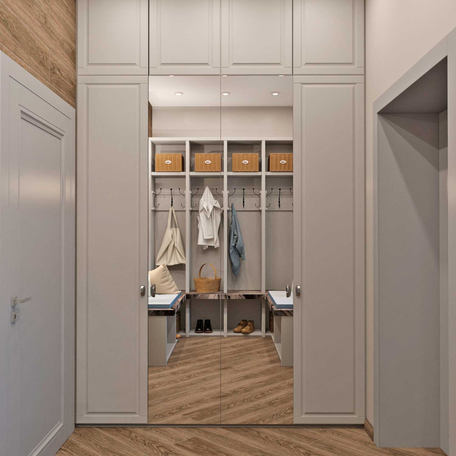 Дом в современном стиле (сканди+современный)