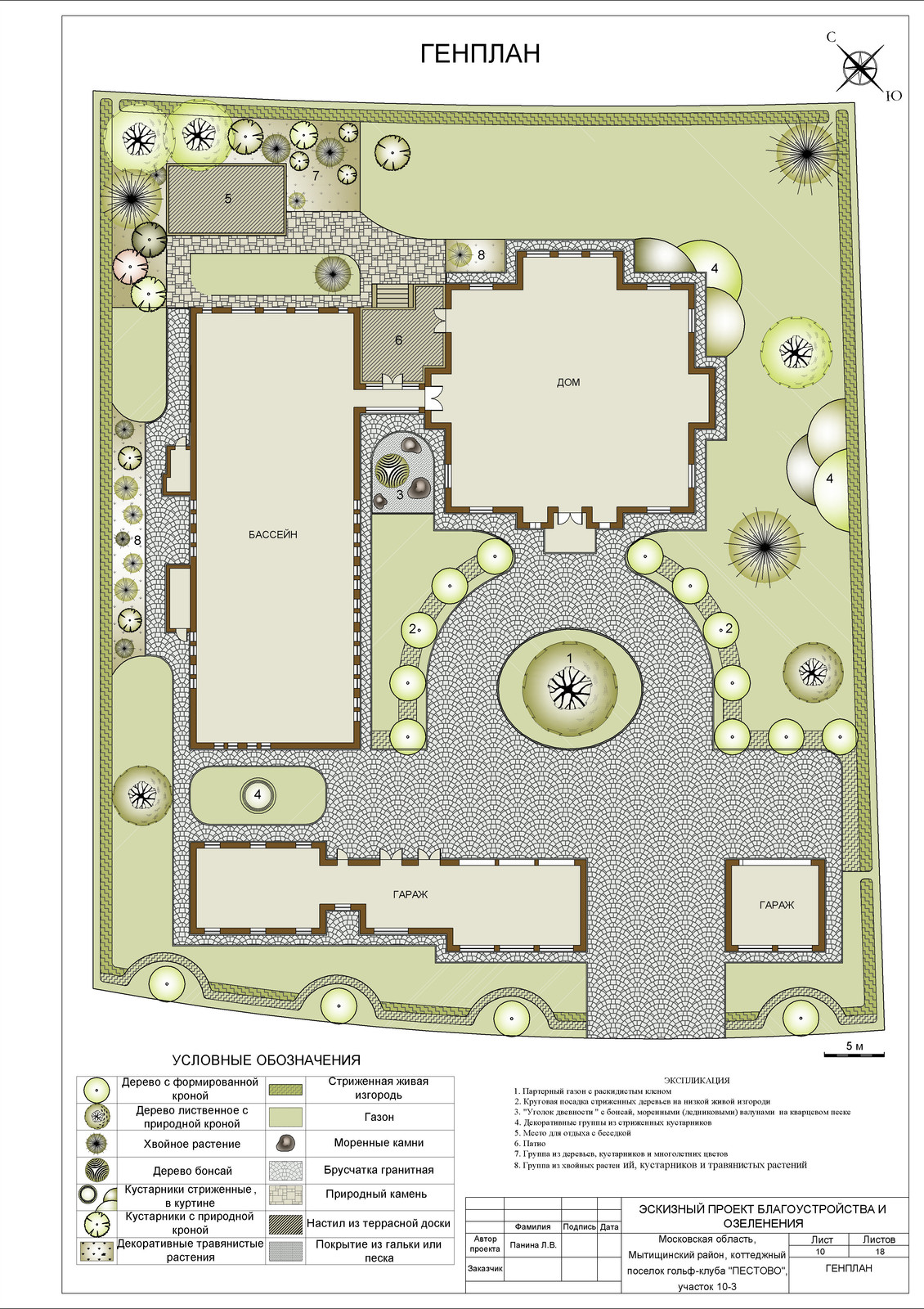 Обложка проекта: Гольф клуб Пестово