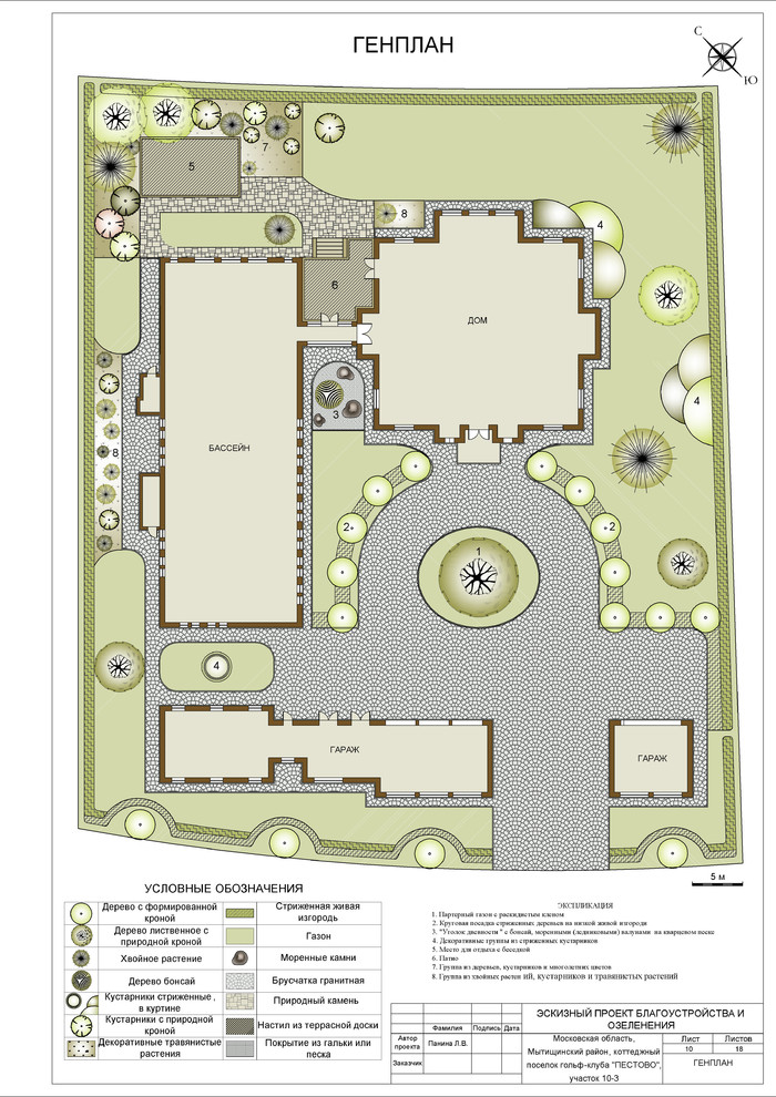 Обложка проекта: Гольф клуб Пестово