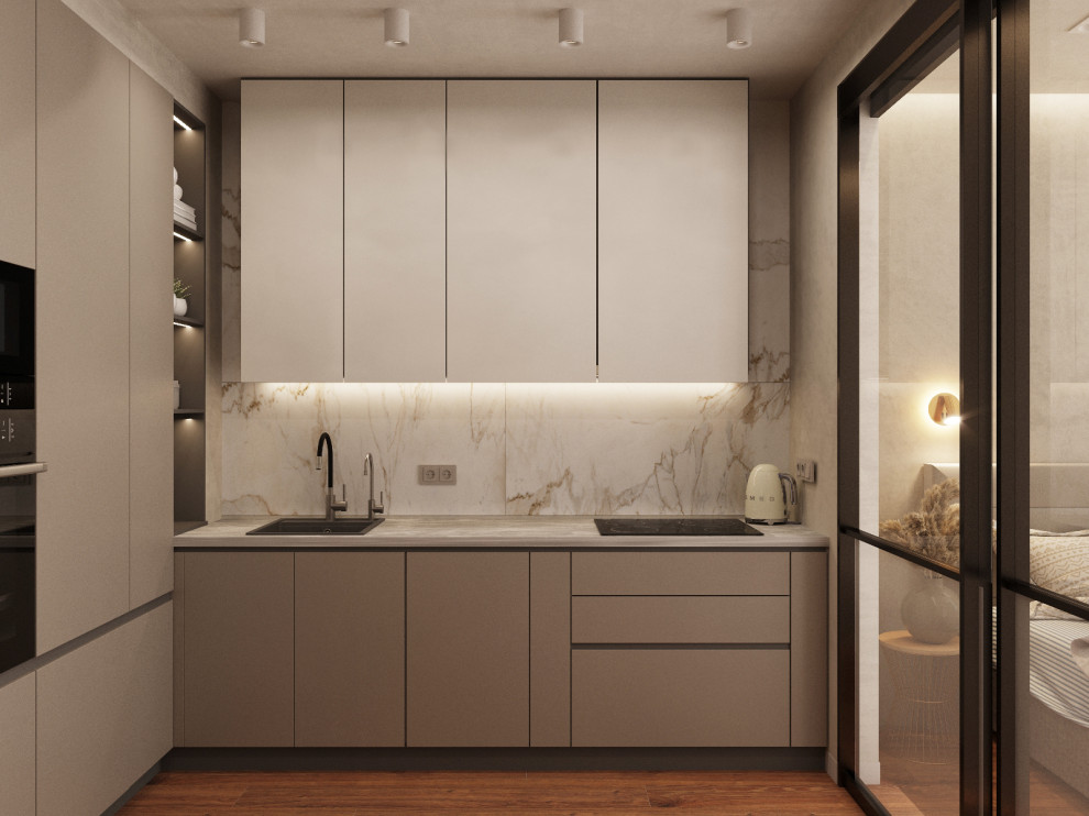 Однушка в доме с террасами