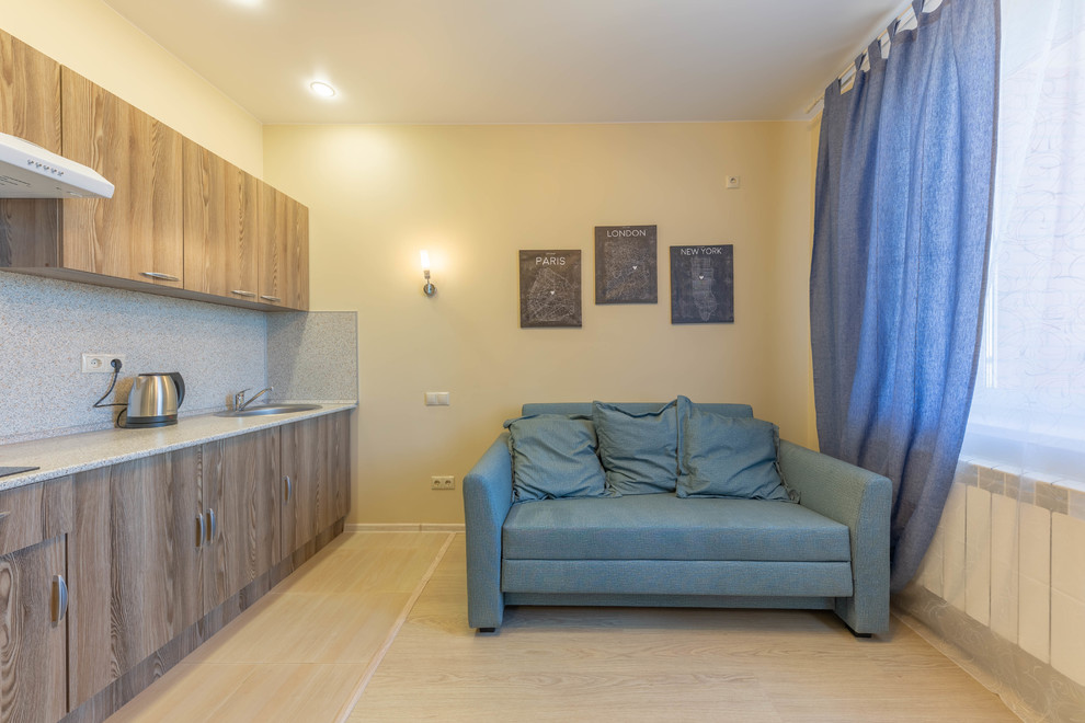 Интерьерная съёмка квартиры-студии в Московской области