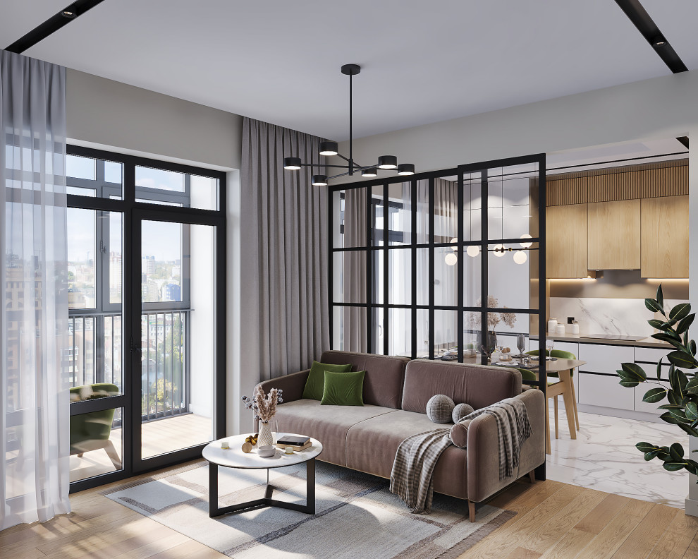 Обложка проекта: Дизайн проект квартиры, г. Ростов-на-Дону, 80 кв.м.