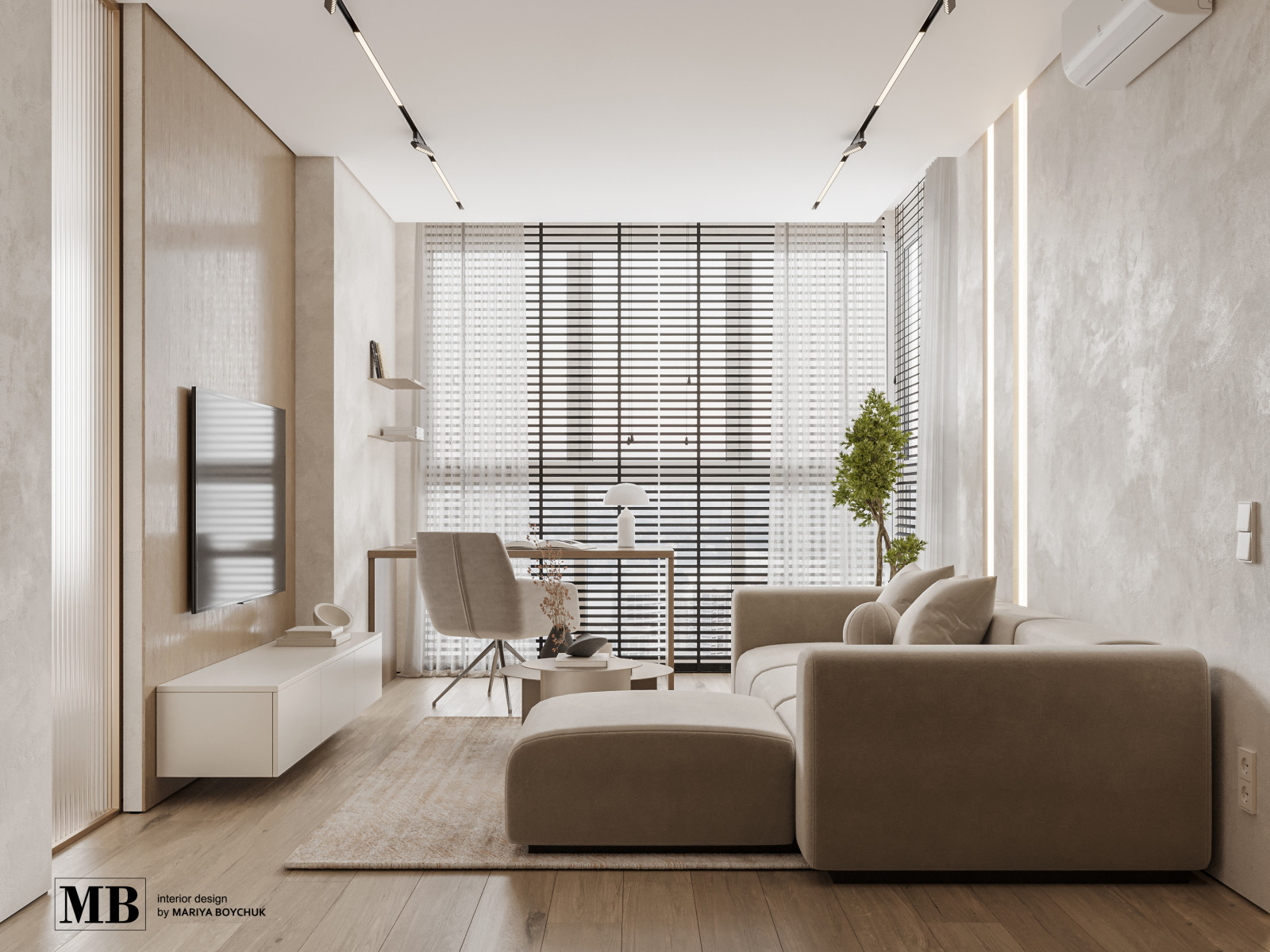 дизайн 3х комнатной квартиры в Калининграде, ЖК Дадаевский