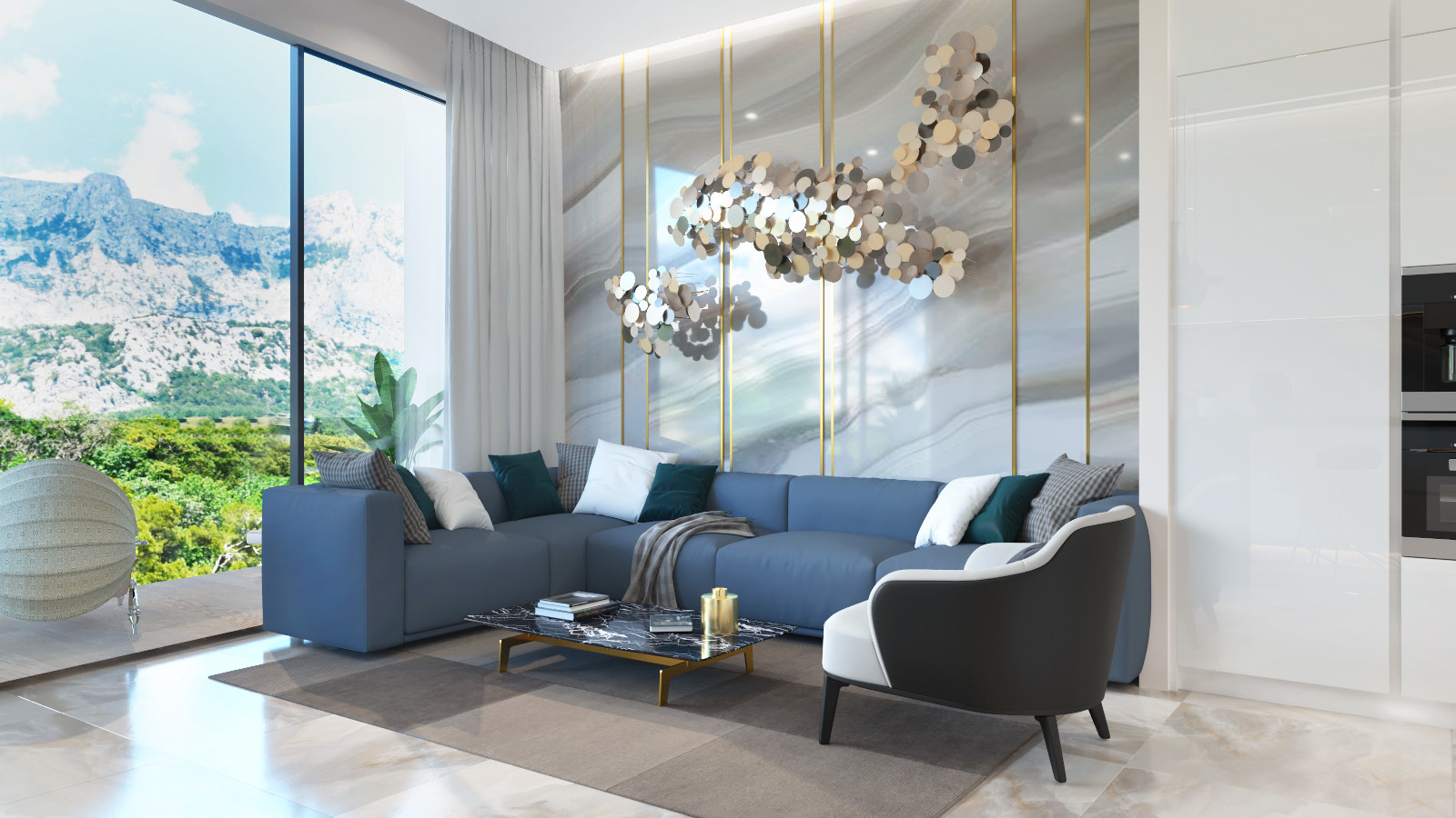 Обложка проекта: Студия в ЖК Аю-Даг