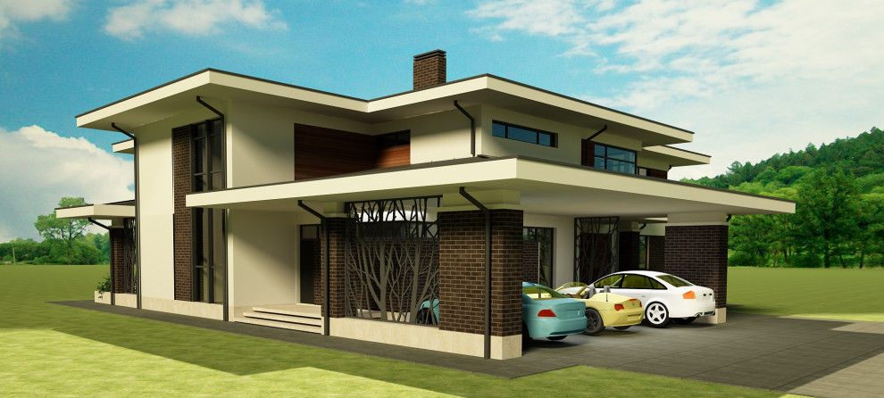 Проект индивидуального жилого дома. КП Графские пруды