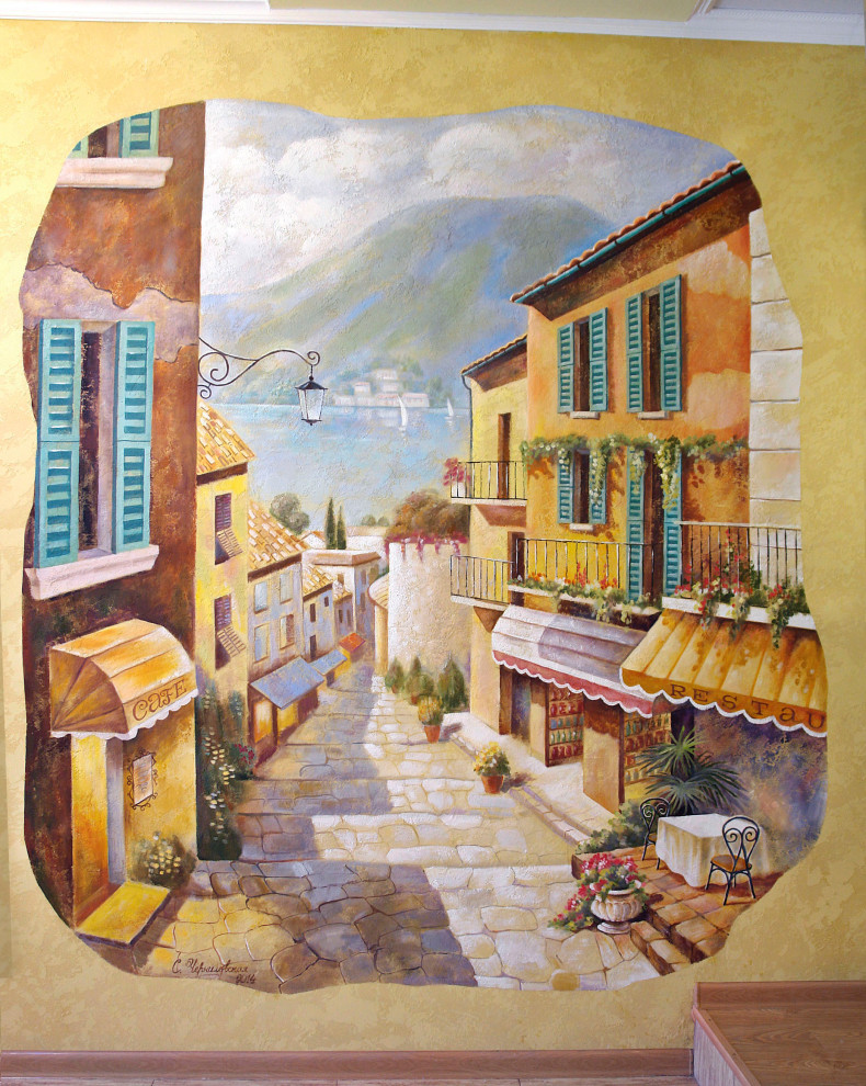 Роспись Декоративные штукатурки Фрески Лепка Картины Дизайн